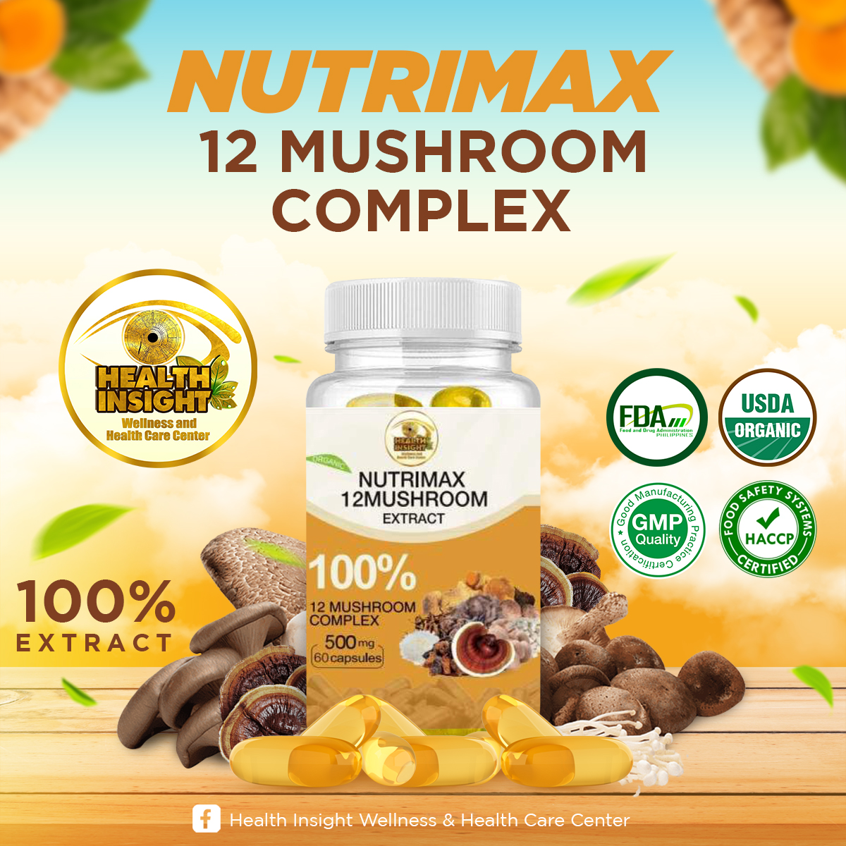 Nutrimax 12 Mushroom Complex